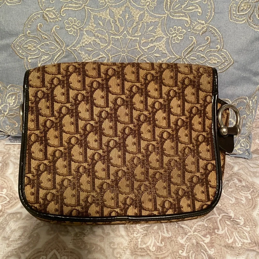 Vintage Dior Monogram Canvas Bag in Brown and tan - Picture 5 of 5